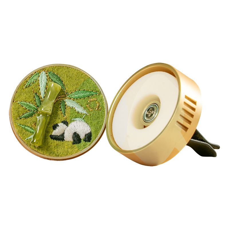 Car Fragrance Sachet – Embroidered Vehicle Air Vent Charm - Image 6